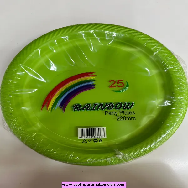 Plastik Tabak Açık Yeşil